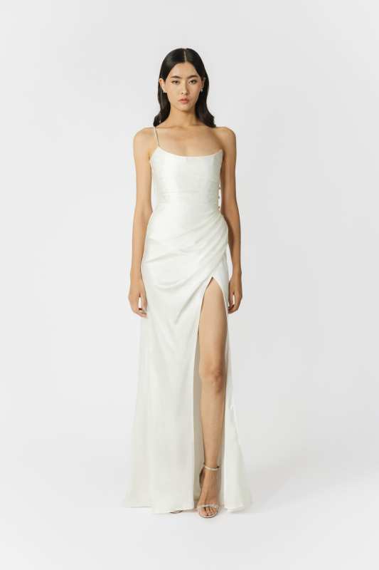 Pasha Satin Gown